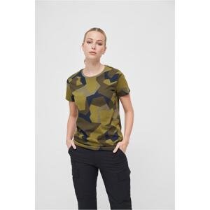 Women's T-shirt in Swedish camouflage