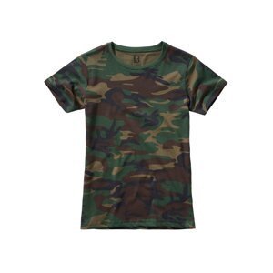 Women's T-shirt forest/camouflage