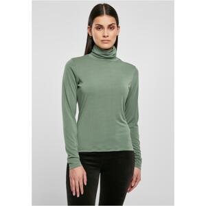 Women's modal turtleneck with long sleeves