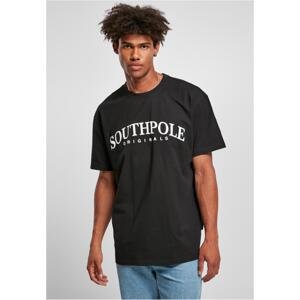 Black Southpole Puffer Print T-Shirt