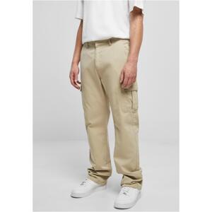 Straight Leg Cargo Pants Sand