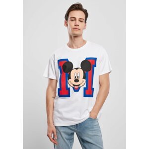 Mickey Mouse M Face White