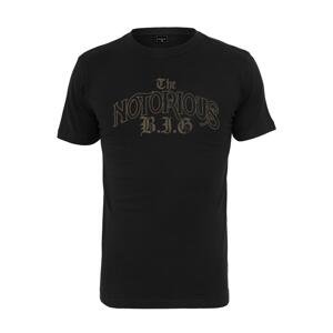 Notorious BIG Logo Tee Black