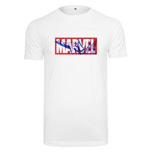 White T-shirt with Marvel Spiderman logo