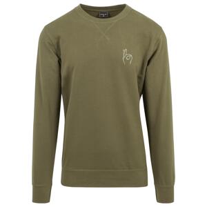 Easy Sign Crewneck Olive