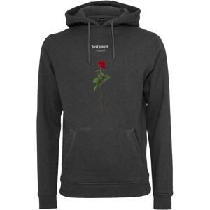 Lost Youth Rose Hoody Charcoal