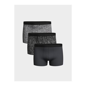 LC Waikiki 3-Pack Standard Mold Flexible Fabric Men's Boxer
