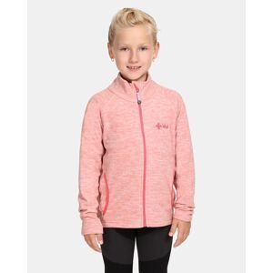 Children's fleece sweatshirt Kilpi ALACANT-J Light pink