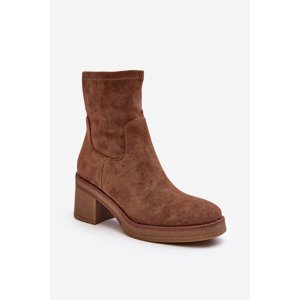 Women's Ankle Boots Brown Argastis