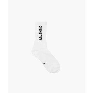 Men's Standard Length Socks ATLANTIC - White