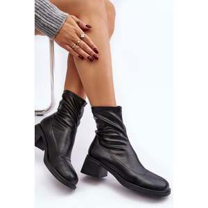 Black women's Aphroteia low-heeled boots