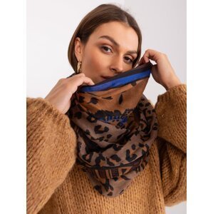 Women's camel viscose scarf