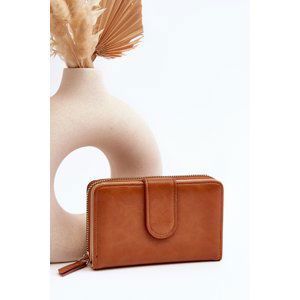 Women's Faux Leather Wallet Brown Risuna