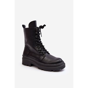 Women's work boots, Eco-leather, Black Irande