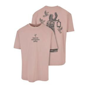 Justice Oversize Tee dukrose