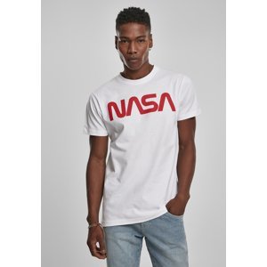NASA Worm White T-Shirt
