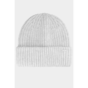 Women's winter hat with 4F wool - grey