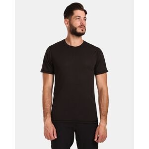 Men's merino wool T-shirt Kilpi SLOPER-M Black