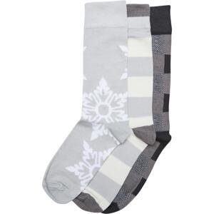 Snowflake Christmas Socks - 3-Pack
