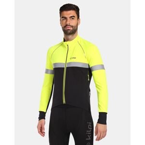 Men's softshell cycling jacket Kilpi NERETO-M Yellow