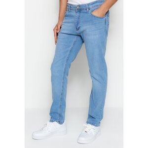 Trendyol Men's Blue Skinny Fit Flexible Fabric Jeans Denim Trousers