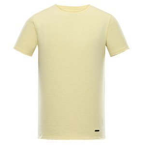 Men's cotton T-shirt ALPINE PRO DRAN mellow yellow