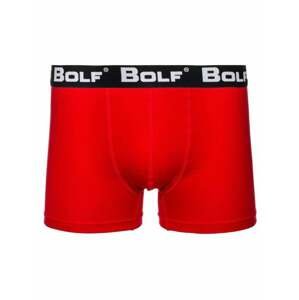 Stylish men's boxers 0953 - red,