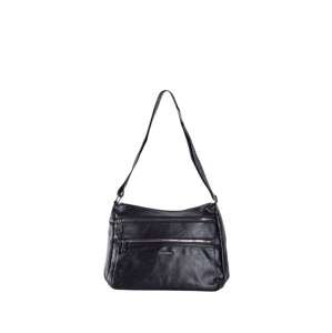 Black large crossbody handbag