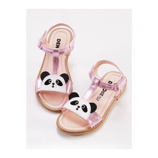 Denokids Panda Girl's Sandals