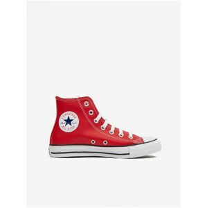 Red Ankle Leatherette Sneakers Converse Chuck Taylor All Star - Men
