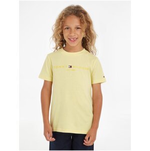 Light yellow children's T-shirt Tommy Hilfiger - Boys