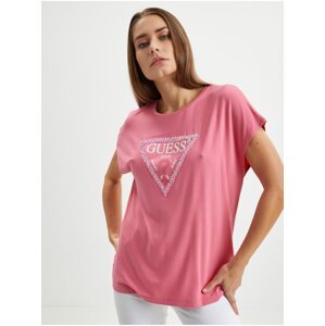 Dámske tričko Guess Pink