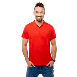 Men ́s T-shirt GLANO - red