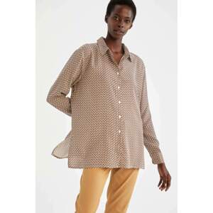 DEFACTO Oversize Fit Long Sleeve Shirt