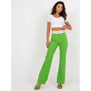 Light green trousers