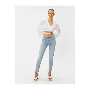 Koton Skinny Jeans Normal Waist Slim Cut - Kate Jean