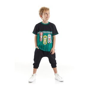 Mushi Finish Boy's T-shirt Capri Shorts Set
