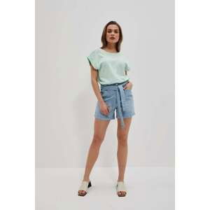 WOMEN'S SHORTS L-SH-4003 L.Blue