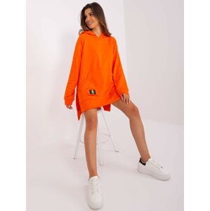 Orange Women's Kangaroo Sweatshirt