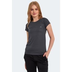 Slazenger RELAX Women's Short Sleeve T-Shirt Dark Gray