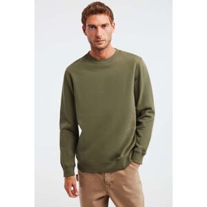 GRIMELANGE Travis Men's Soft Fabric Regular Fit Round Collar Sweatshir