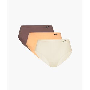 Women's classic panties ATLANTIC 3Pack - dark beige/apricot/ecru