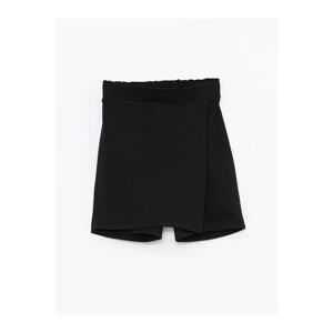 LC Waikiki Basic Girl's Shorts Skirt with Elastic Waist