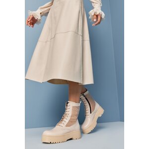 Hotiç Beige Women's Boots