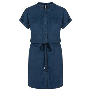 Women's dress LOAP NELLA Dark blue