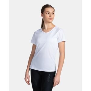 Women's running T-shirt KILPI DIMA-W White