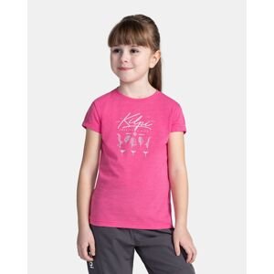 Girls' T-shirt Kilpi MALGA-JG Pink