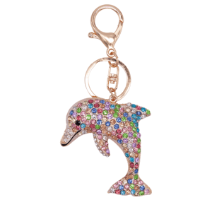Dolphin BR-2 multicolor keychain