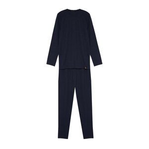 Trendyol Indigo Regular Fit Waffle Knitted Pajamas Set