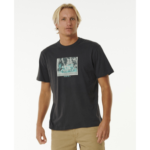T-Shirt Rip Curl SEARCH TRIP TEE Washed Black